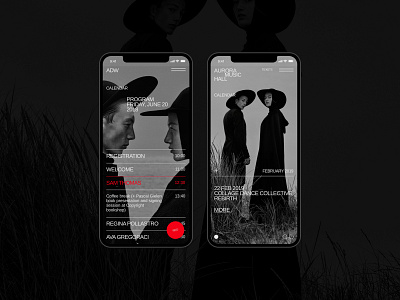 Aurora Mobile Kit brutalist calendar event events fashion interface minimalism promo page themplates ui ui component ui components ui design ui elements ui kit ui kits ui pack