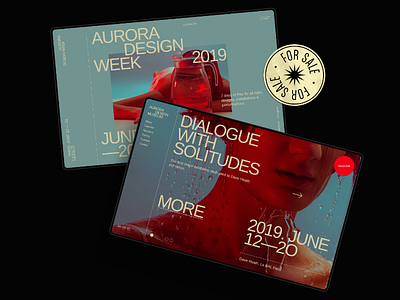 Aurora Events Design Kit app design event mobile store templates theme typography ui components ui elements ui kit uikit
