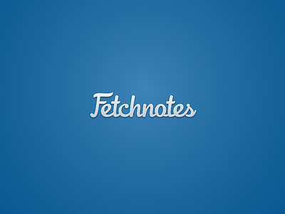 Fetchnotes logo wallpaper