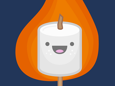 Mr. Marshmallow illustration