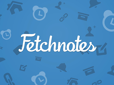 Fetchnotes on the App Store branding iconography