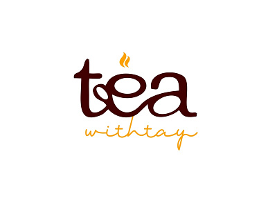 Teawithtay branding graphics icon illustration logo logoicon typebased