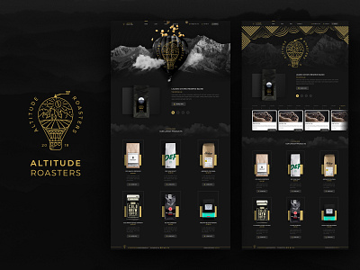 Altitude Roasters - Web UI Presentation