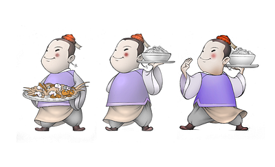 3kingdoms Mr Wang character design illustration