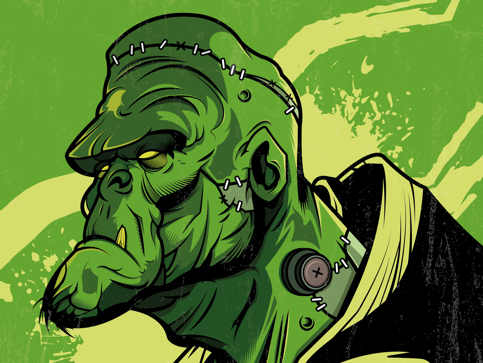 Frankenstein by Kid Indigo on Dribbble