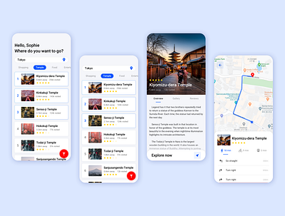 Travel App (Daily UI 19/20) daily 100 challenge