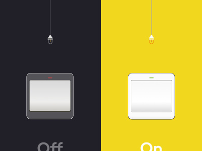 Daily UI #015 - On/Off switch challenge dailyui dailyuichallenge design illustration off onoff onoffswitch sketch switch ui ux