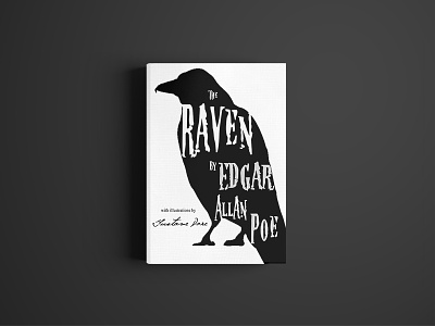 The Raven book cover book book-cover edgar-allan-poe raven
