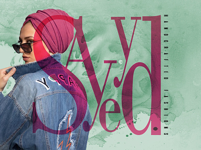 Sayyed fashion logo design arabic branding fashion logo