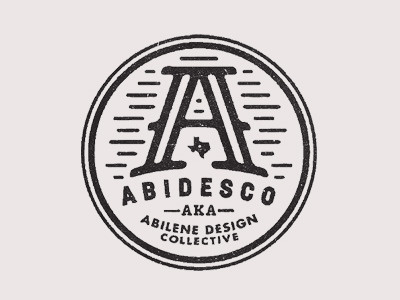 Abidesco logo typography