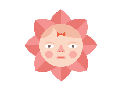 Dawson Rose Feerer face feerer flower illustration portrait rose