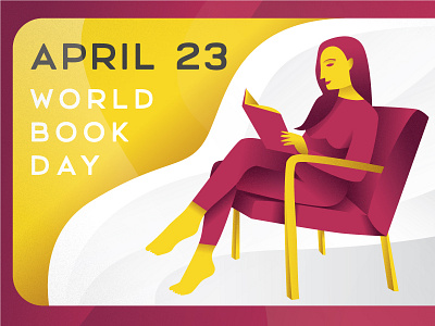 World book day illustration