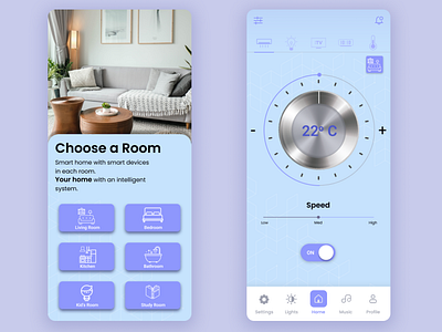 Smart Home App Design