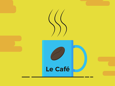 Coffee Cup coffee coffee bean coffee cup coffee shop coffeeshop design french graphicdesign illustraion vector