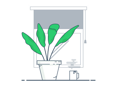 Plant Flat Design