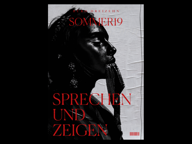 BÜRO DREIZEHN poster photography photo logo grid blog branding fashion typography design concept