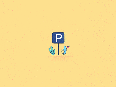 Parking animation parking ui