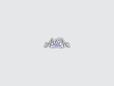 Astica branding design graphic design logo typography