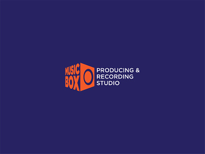 Music Box box logo branding design graphic design logo music box logo music logo vector