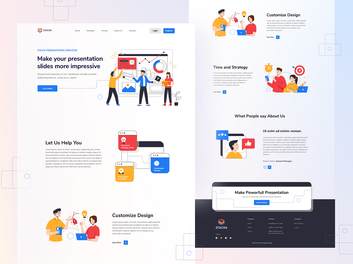 Stackit Presentation Service by Reiza Pahlevi for Pixelz on Dribbble