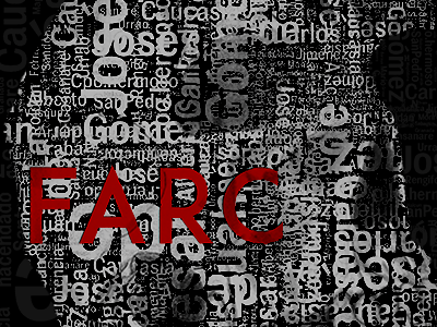 FARC: The Victims farc graphic design illustration skull typography
