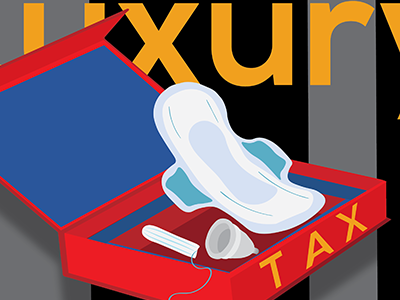 Luxury Tax feminine illustration luxury products tax