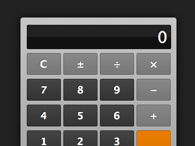 JavaScript Calculator css html javascript