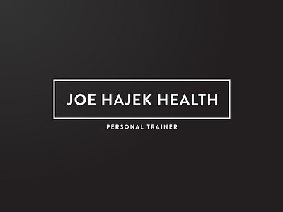 Joe Hajek Health Logo branding logo