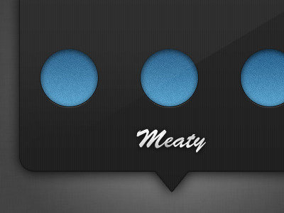 Meaty Icon app fuel collective icon ipad iphone meaty