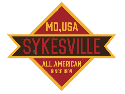 Sykesville, MD branding graphic graphic design logo