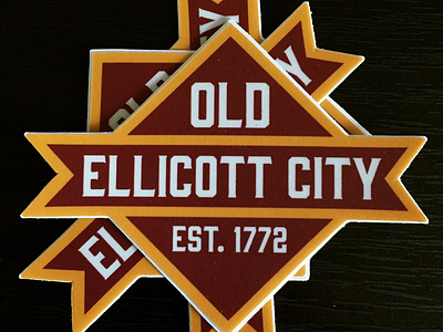 Old Ellicott City stickers