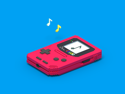 Nintendo Tapes Mixtape - Voxel Cover Art