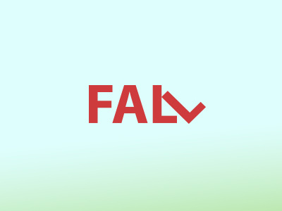 Fall + walk Logo brand brandidentity branding design fall forward icon identity illustrator logo vector walk