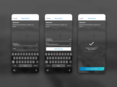 HCStyle - Signup Concept app concept design iphone sketch style ui ux