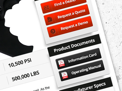Rescue Tools - Like a Champion (Product Page UI) information sheet interface design product page tools ui design uiux ux design