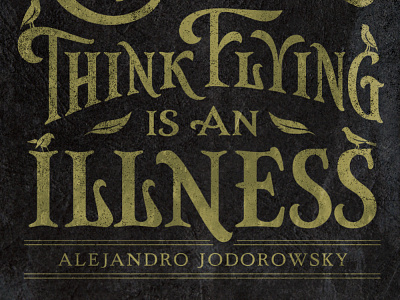Alejandro Jodorowsky (Part2) design illustration lettering type typography