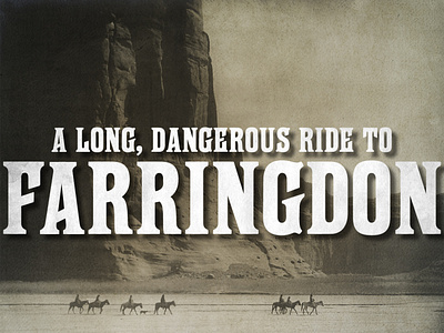 Free Farringdon Typeface