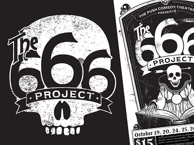 The 666 Project Badge Logo
