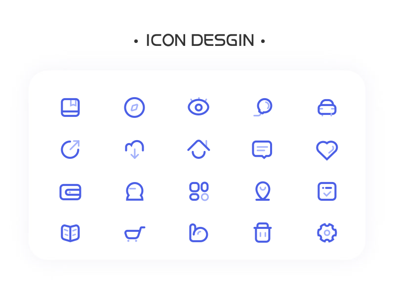 Icon design animation gif dichromatic icon icons series ui