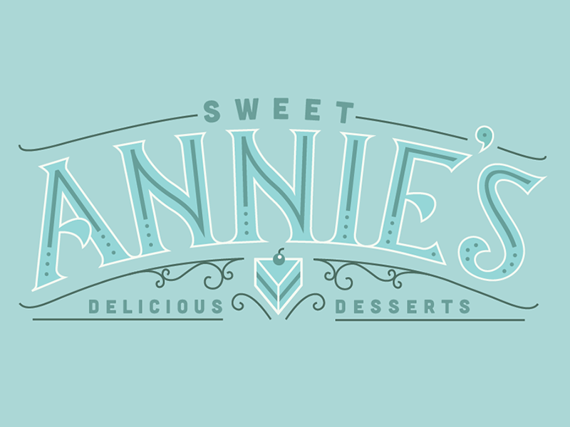 Sweet Annie's Desserts by Mary Stratton on Dribbble