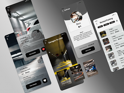 Garage/Car Parking Rental App