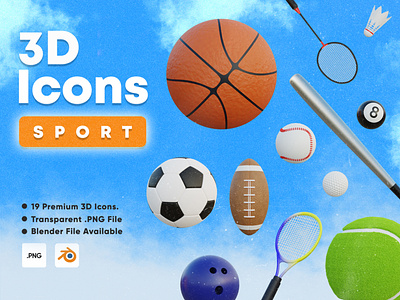3D Icons Sport
