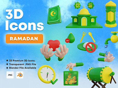 3D Ramadan Element