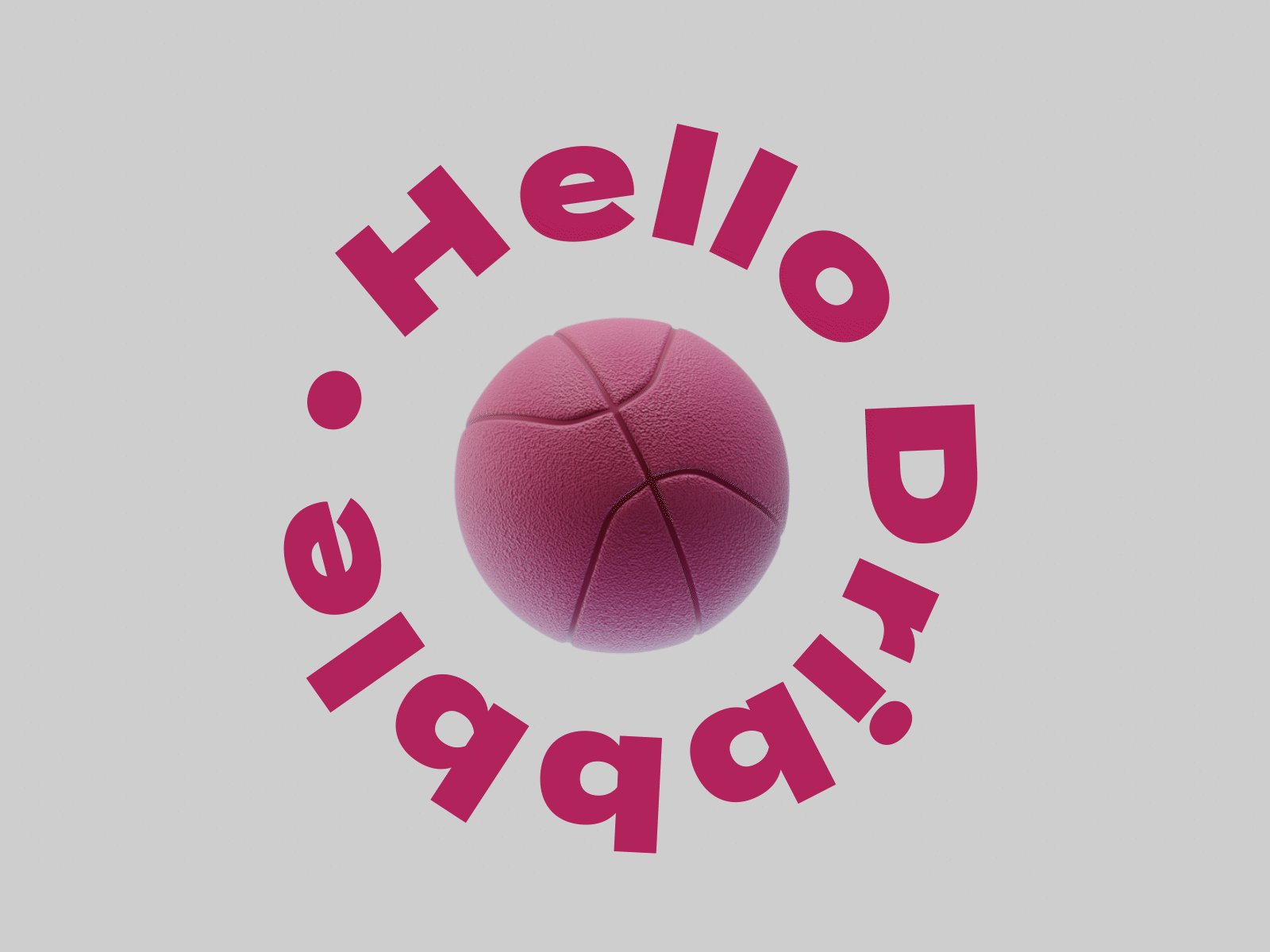 👋 Hello Dribbble ! 3d 3d illustration after effects animation art direction basketball blender cycles design dribbble eevee graphic design illustration logo motion motion graphics typography