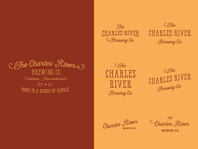 Type Exploration for Beer charles river brewing label package rebels type exploration typography