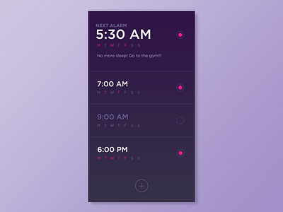 Alarm app