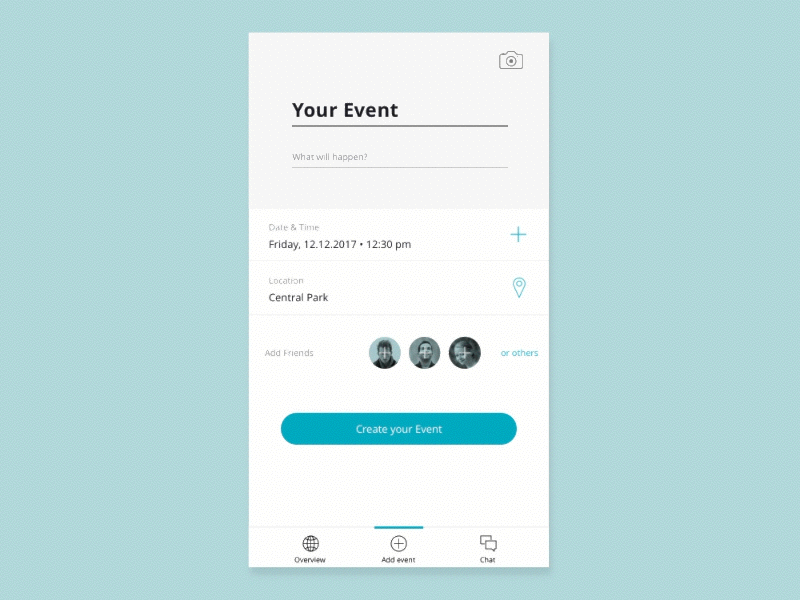 Create Event App