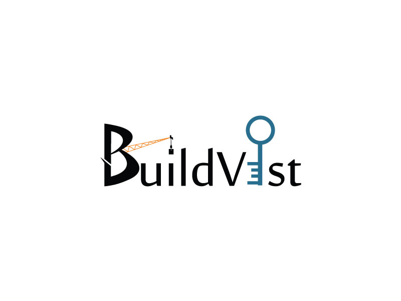 Buildvest Logo Design logo color estate real home icon branding graphics building build designer
