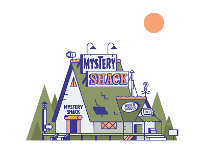 Mystery Shack gravity falls mystery shack