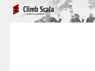 Climb Scala Header climb scala header red